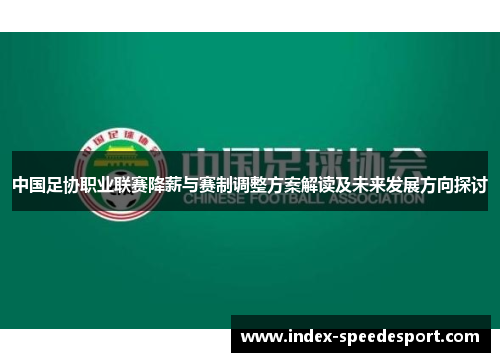 中国足协职业联赛降薪与赛制调整方案解读及未来发展方向探讨